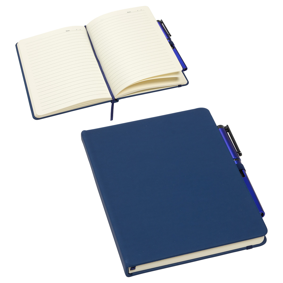 Quorum Soft Touch Journal with Matching Color Gel Pen 26
