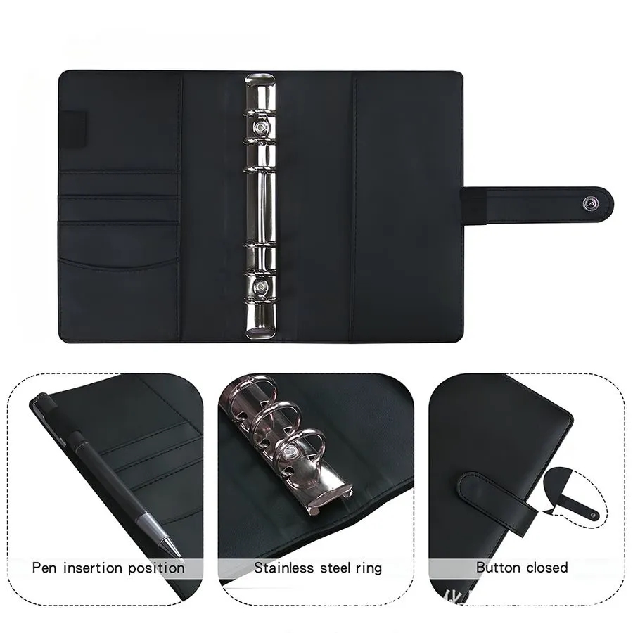 Faux Leather Multipurpose Binder 4