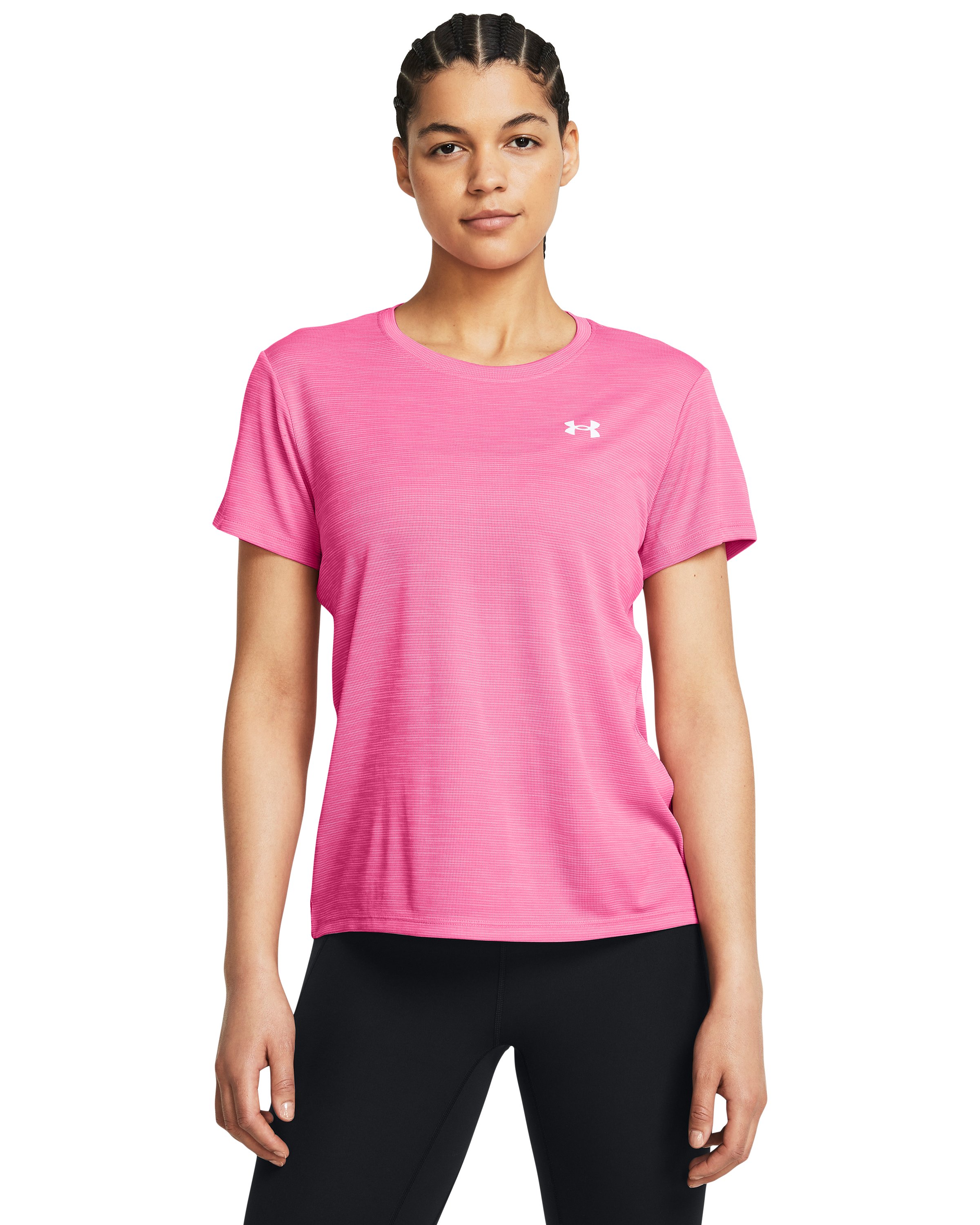 UA Tech Textured Women's Short Sleeve 7