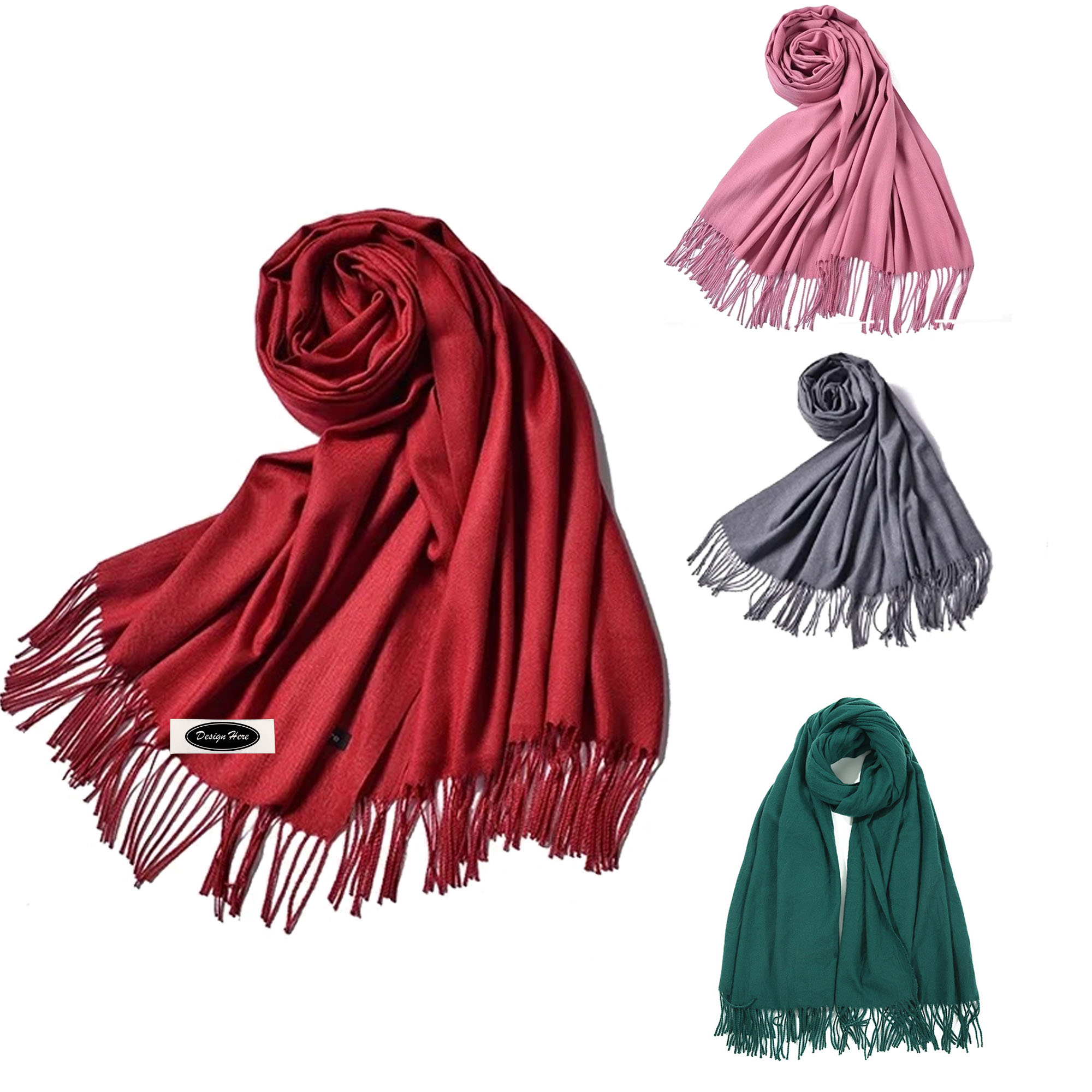 Cozy Long Scarf for Winter Warmth 7