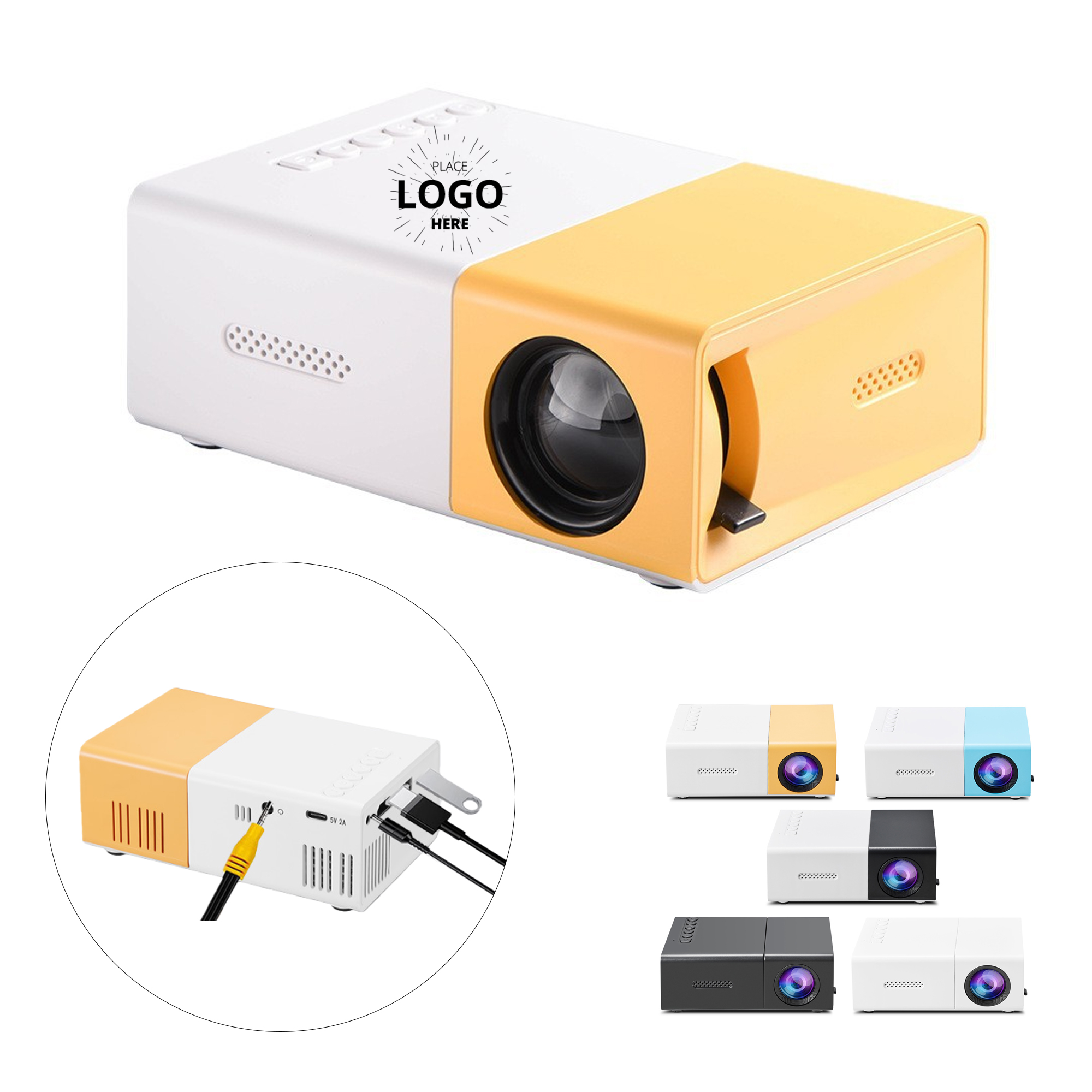 Home Mini Portable Projector 3