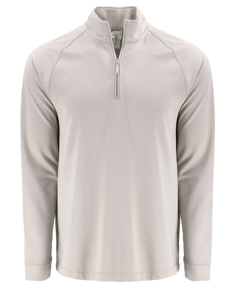 Clique Dash Recycled Mens Quarter Zip Sweatshirt 19