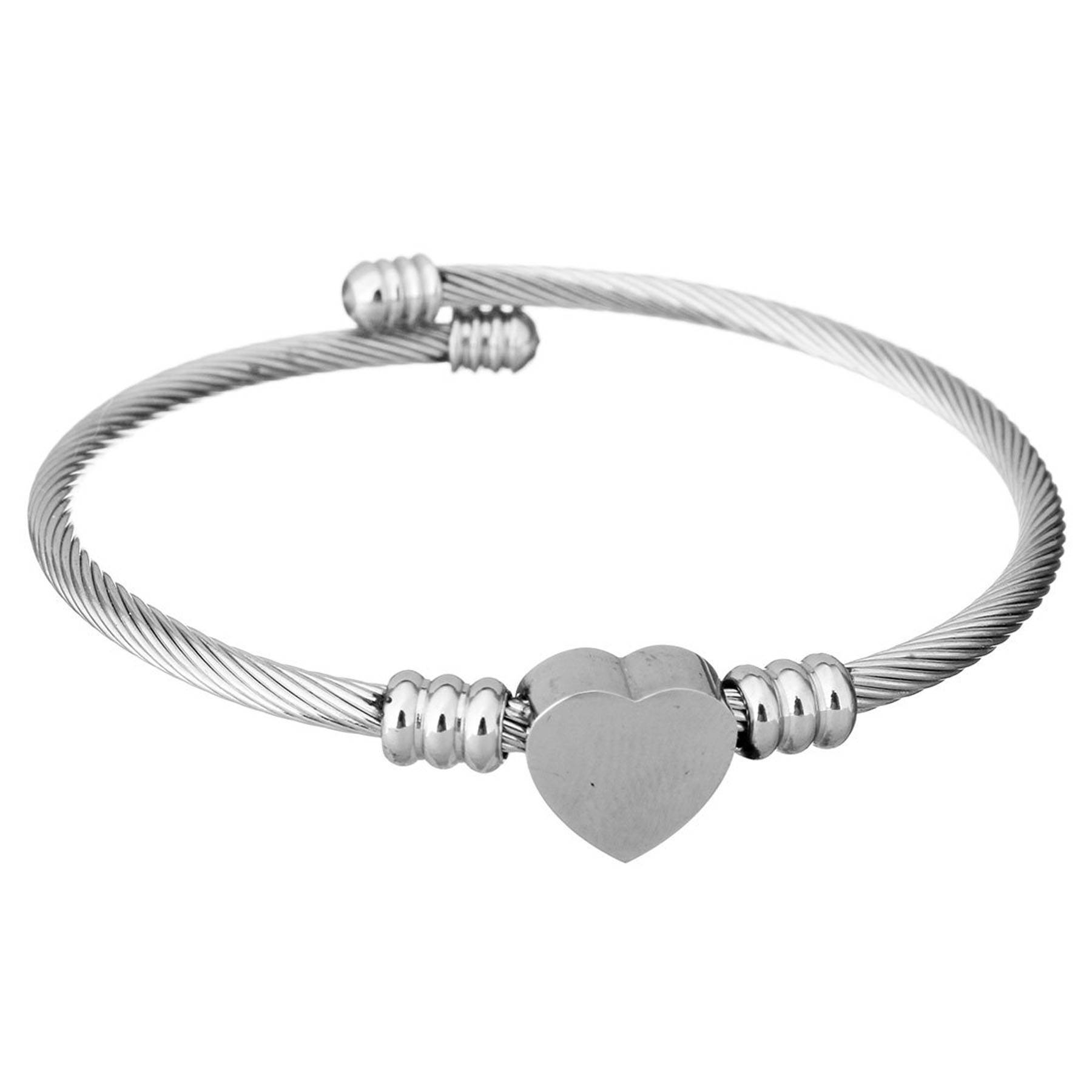 Heart shaped woven bracelet 6