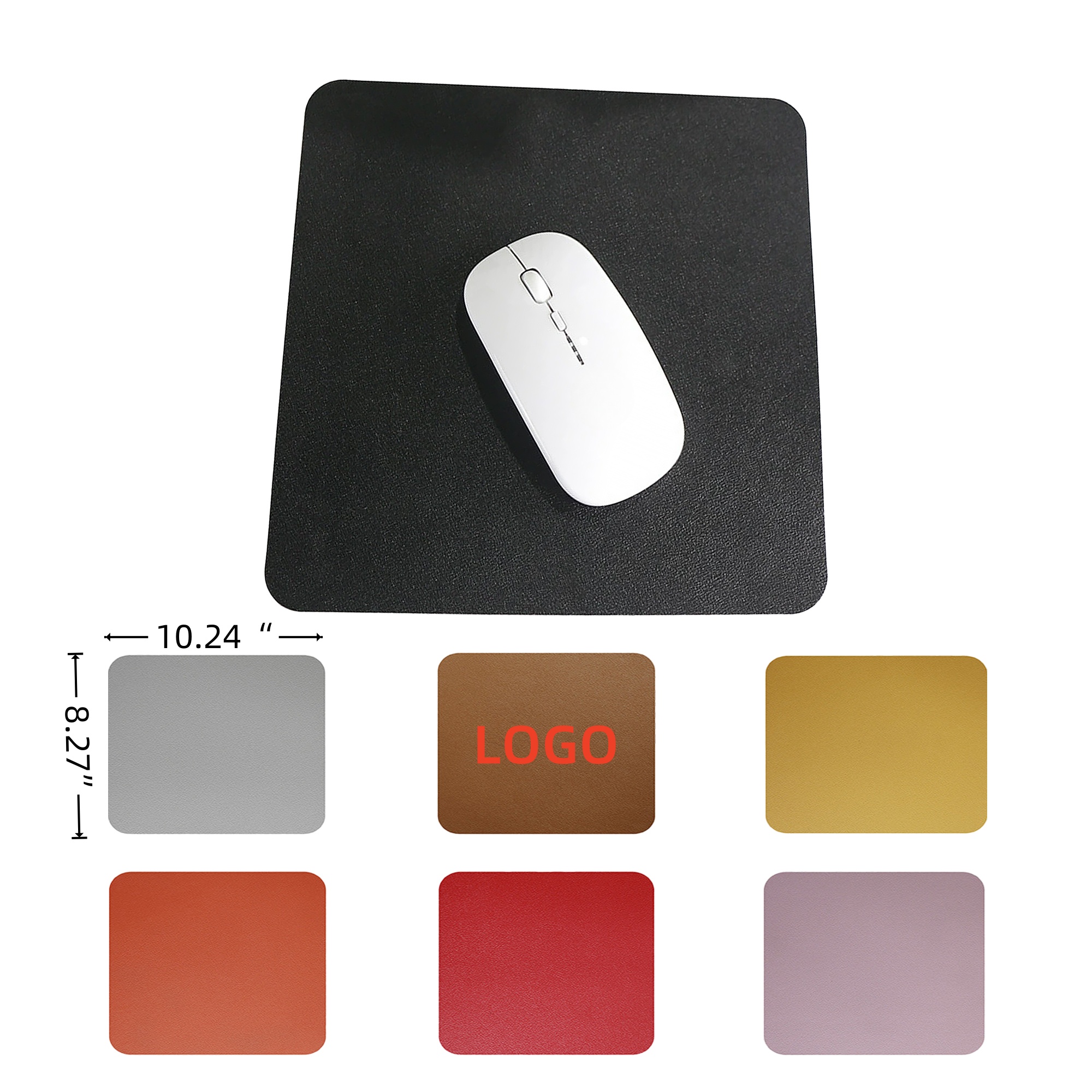 LuxPad Premium PU Leather Mouse Mat 3