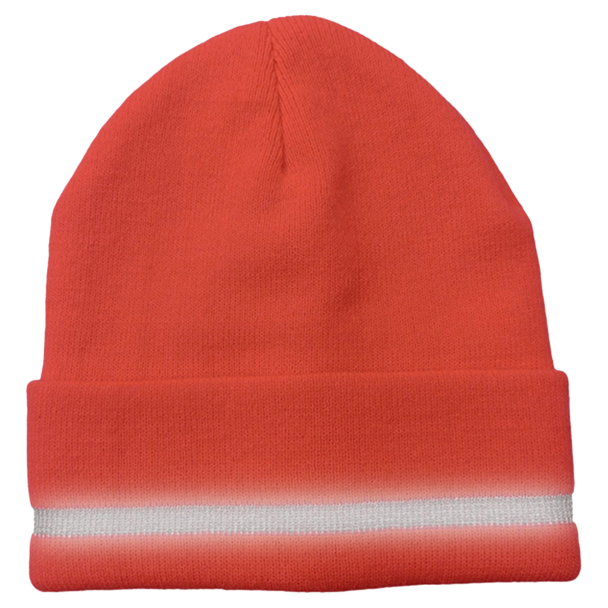 Acrylic Warm Reflective Strip Yarn Hat 1
