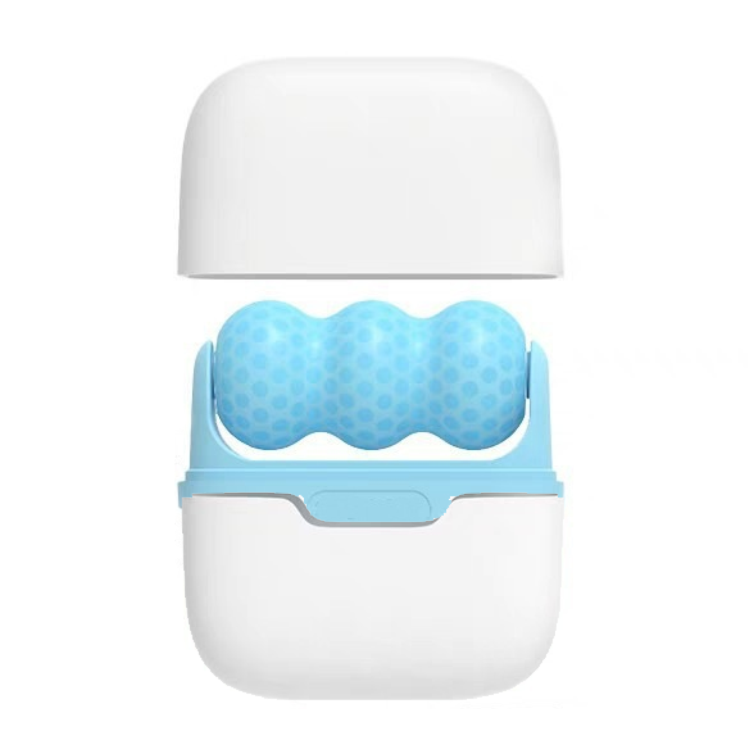 Dual heads Silicone Ice Roller Facial Massager 2