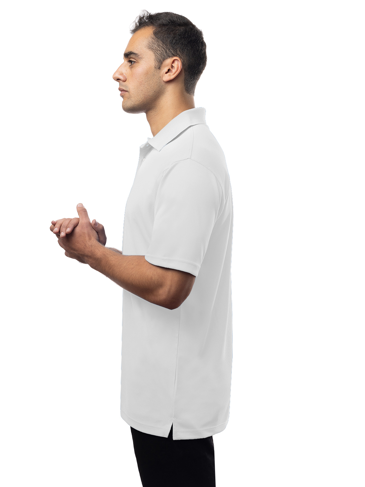 Blue Generation - Men's Pocketless Wicking Short Sleeve Polo 33