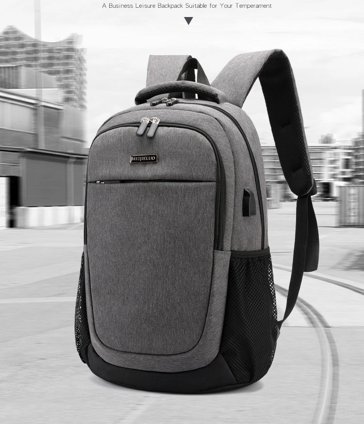 Custom Lightweight Laptops Backpacks with USB Port 8