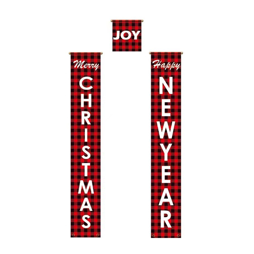 Christmas Window Hanging Flag Door Hanger 3