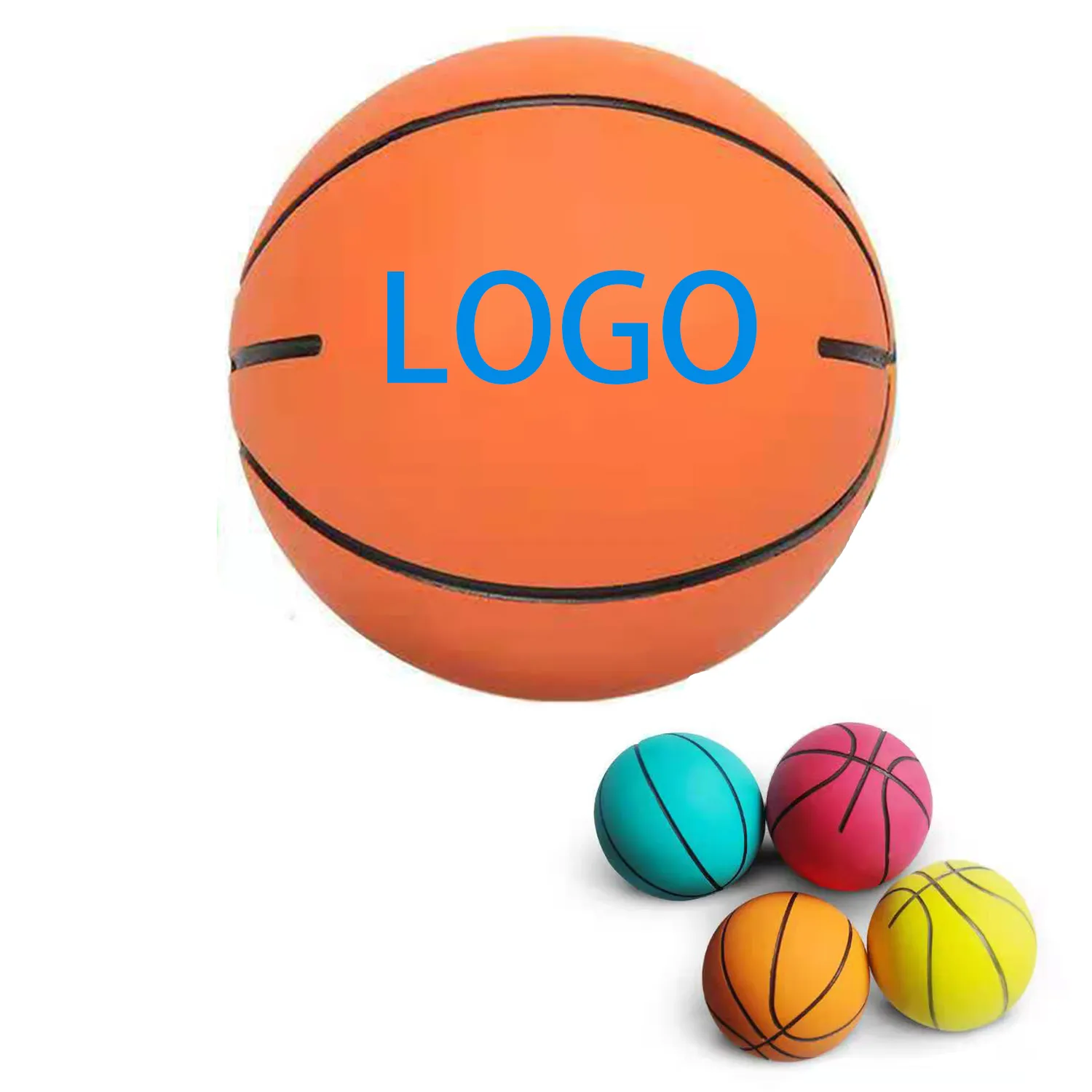 2.4" Mini Rubber Hollow Elastic Ball 1