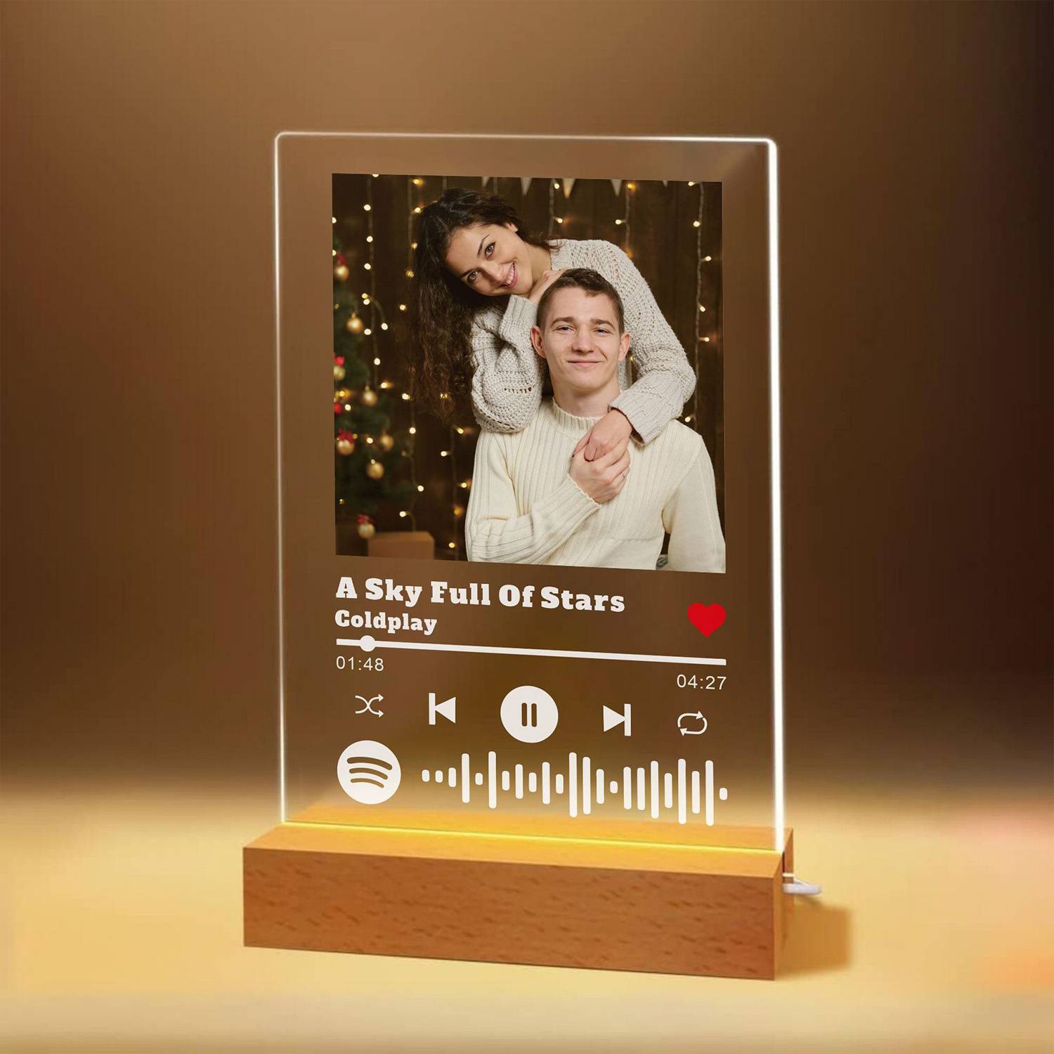 Custom Acrylic Music Plaque w/ Photo 9