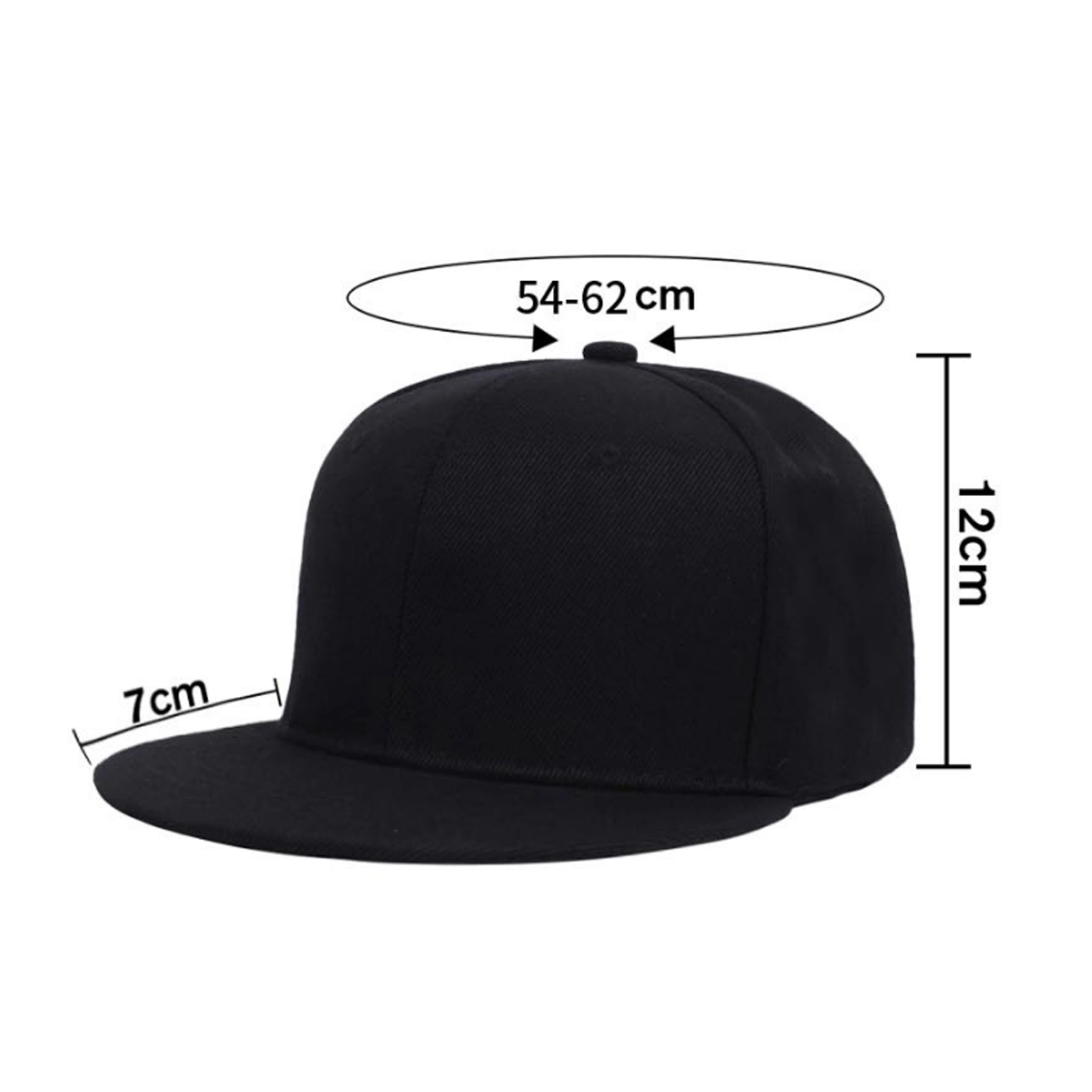 Breathable Flat Bill Snapback Visor 5