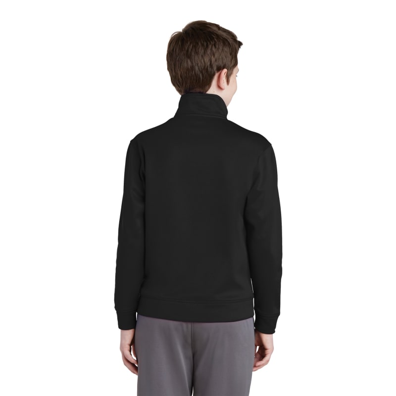 Sport-Tek Youth Sport-Wick Fleece Full-Zip Jacket. 28