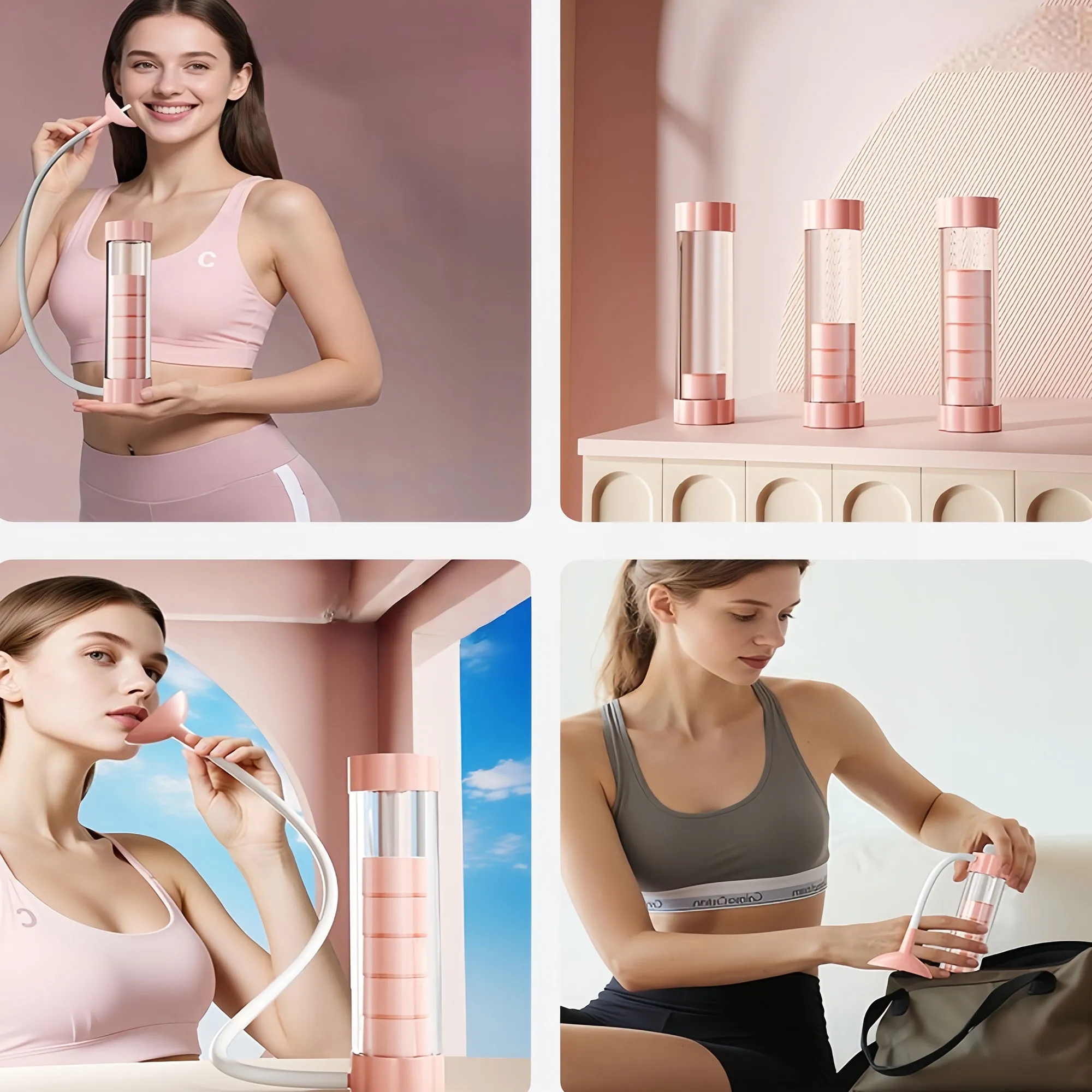 Popular Adjustable Breathing Dumbbell For Core 4