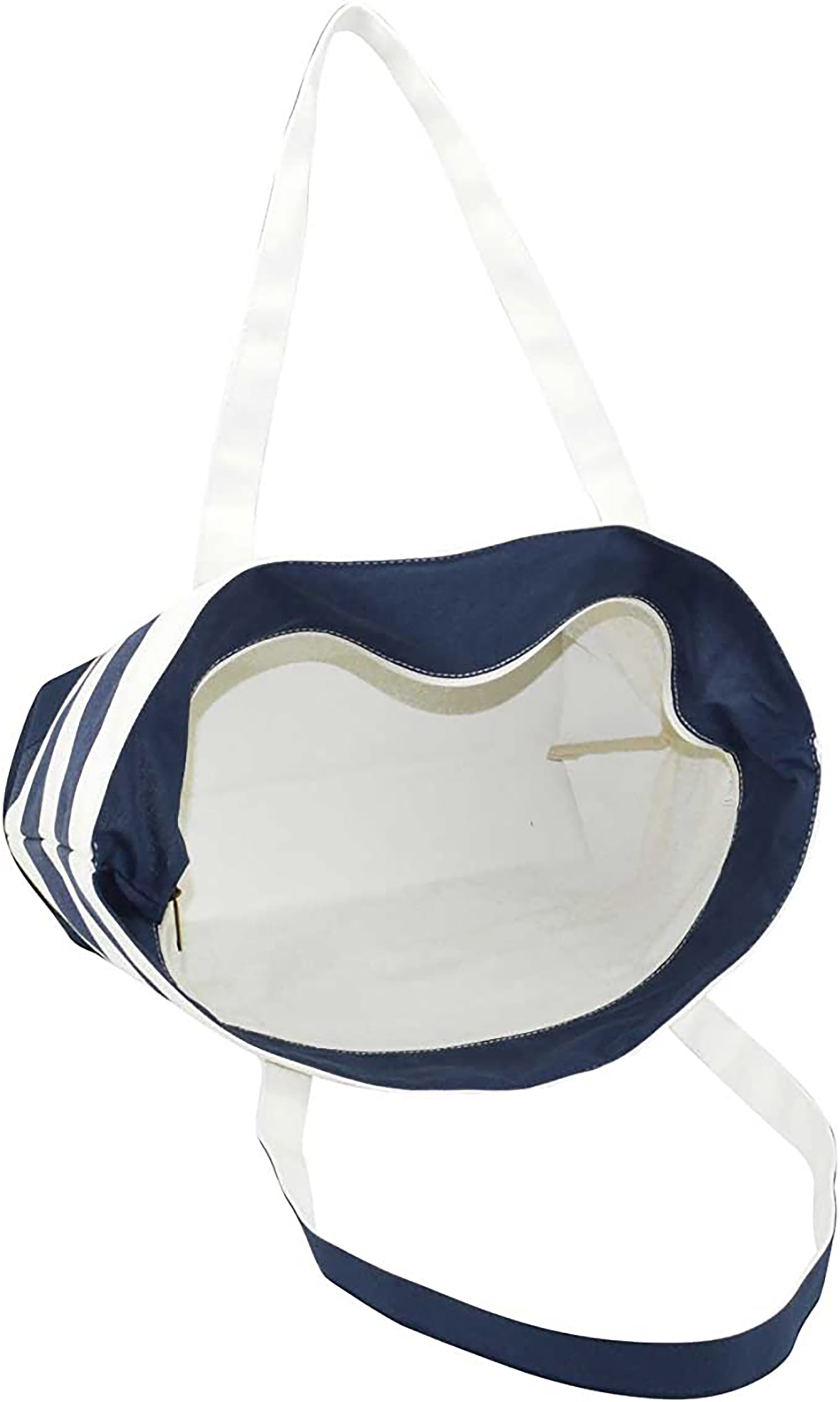 Premium Striped Boat Canvas Tote Bag, custom tote bag with logo imprint 5