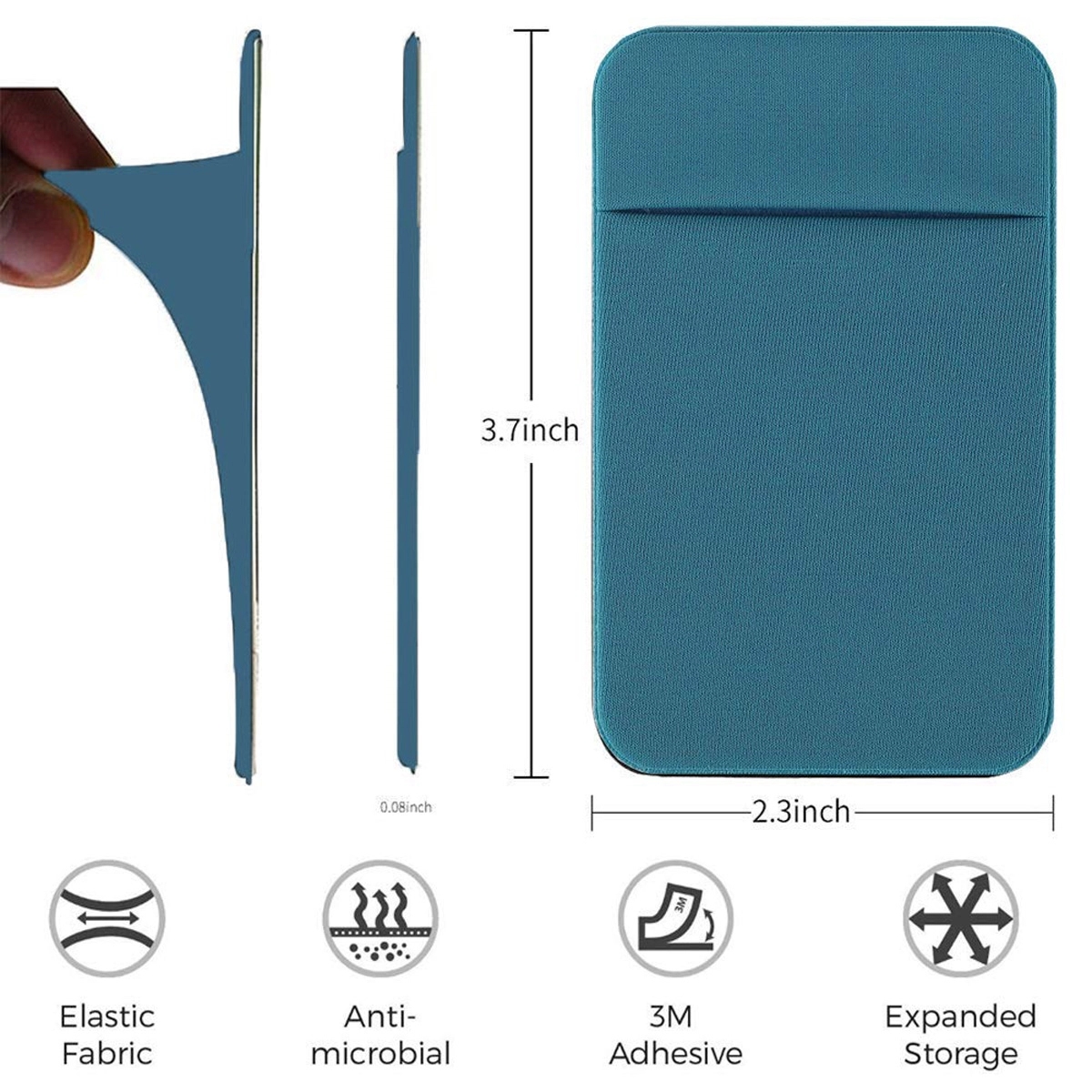 Stretchy Lycra Phone Card Holder 1