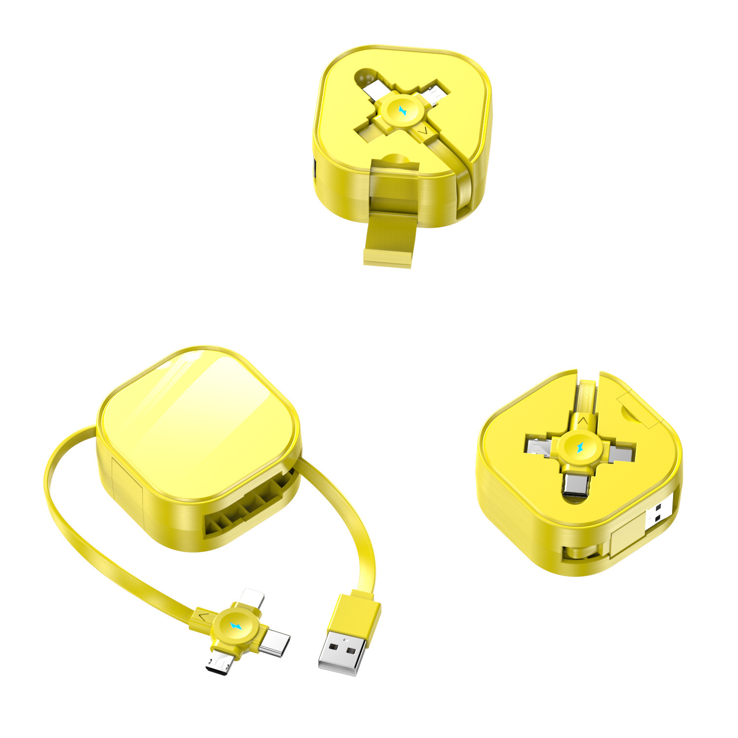 3-in-1 Charging Cable with a Phone Stand 8