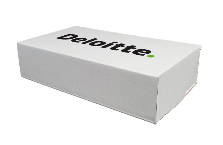 7 1/2" x 4" x 1 3/4" - Fold Above E-Flute Box 2