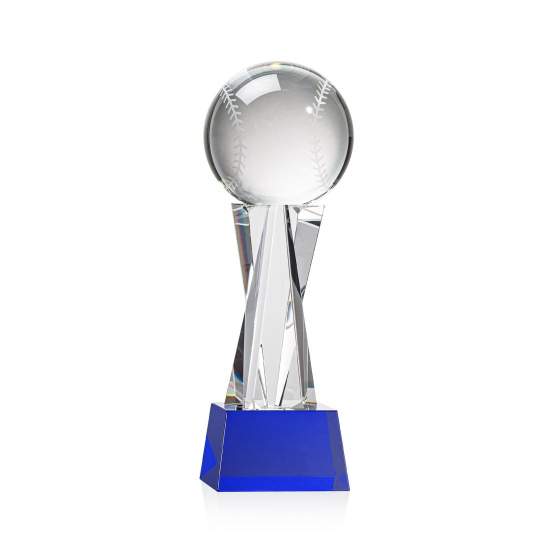 Baseball Award on Grafton Base - Blue 2