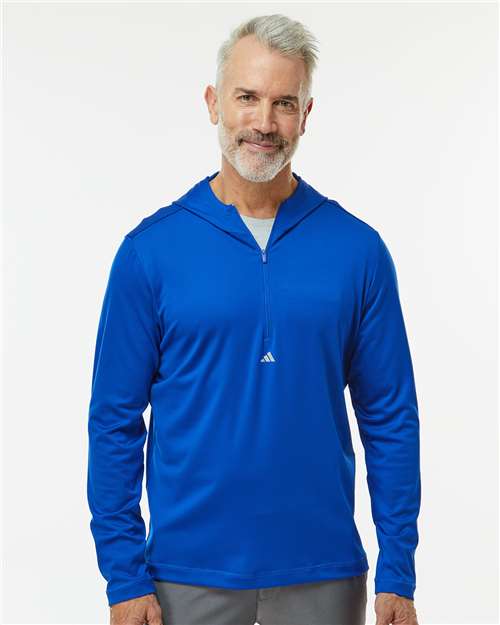 Men's Lightweight Quarter-Zip Hooded Pullover - A596, custom hoodie or sweatshirt with logo imprint 18