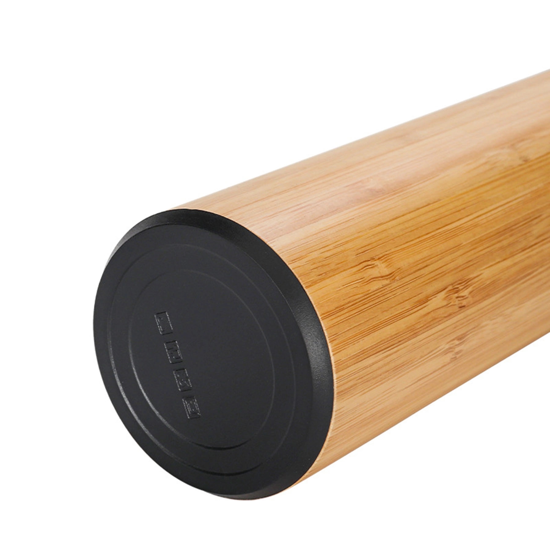 16 Oz Vacuum Bamboo Bottle 3