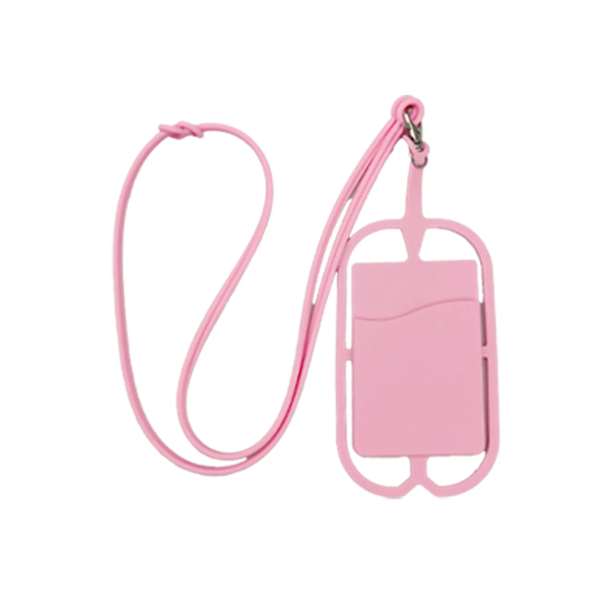 Silicone Mobile Phone Lanyard Card Holder 9