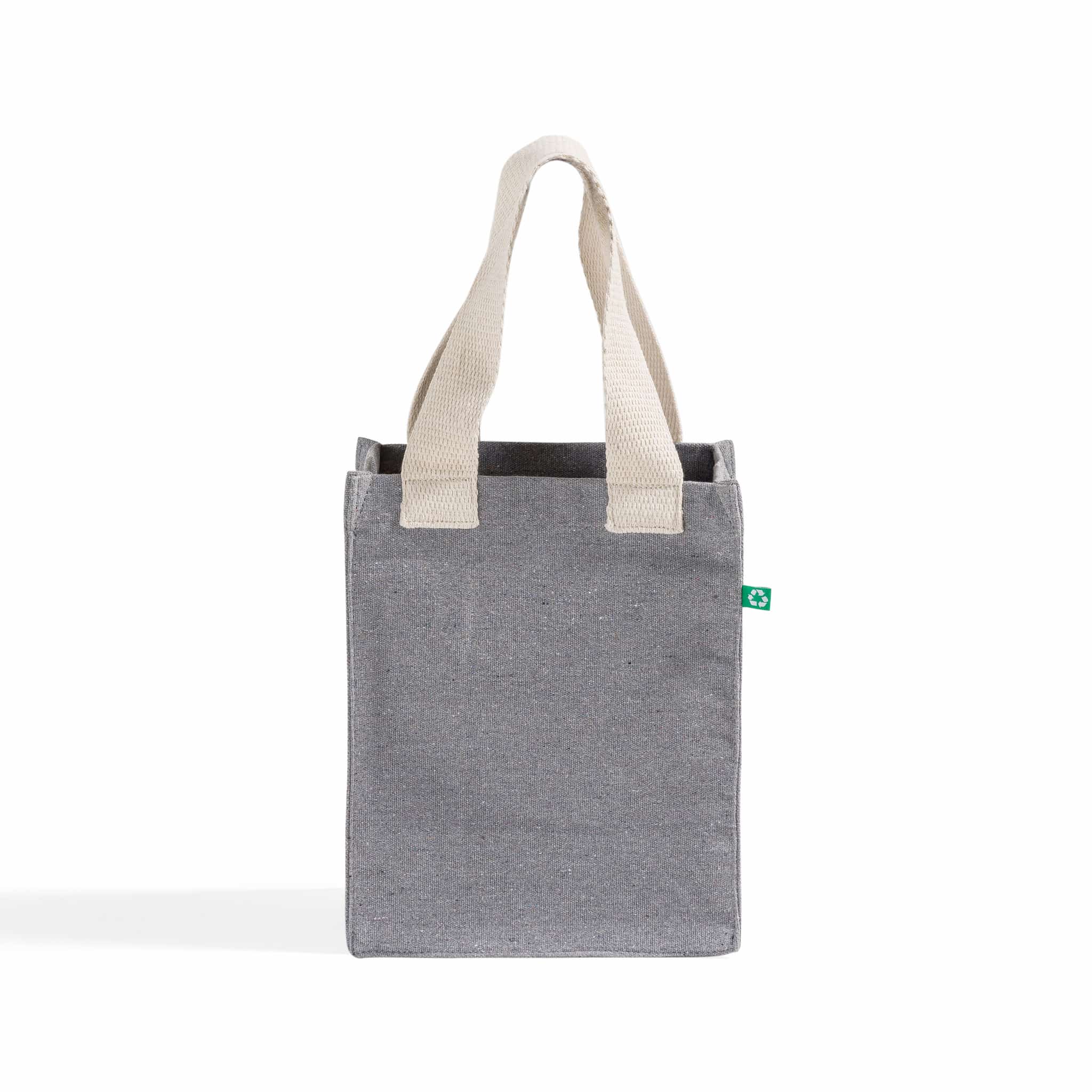 Recycled Canvas Trendy Book Tote Bag 12