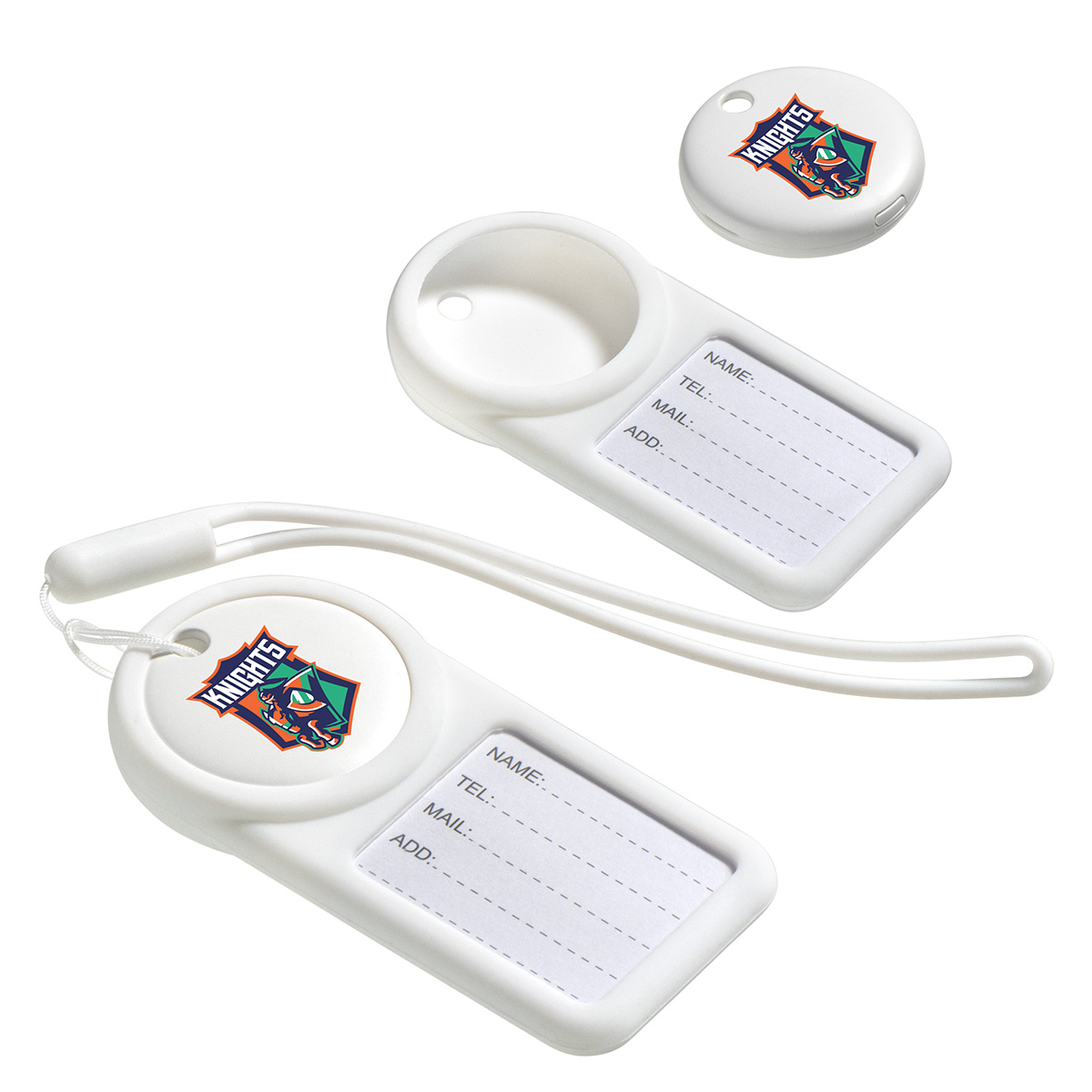 Navi Air Tracker & Luggage Tag Combo Compatible with iOS Find My App 3