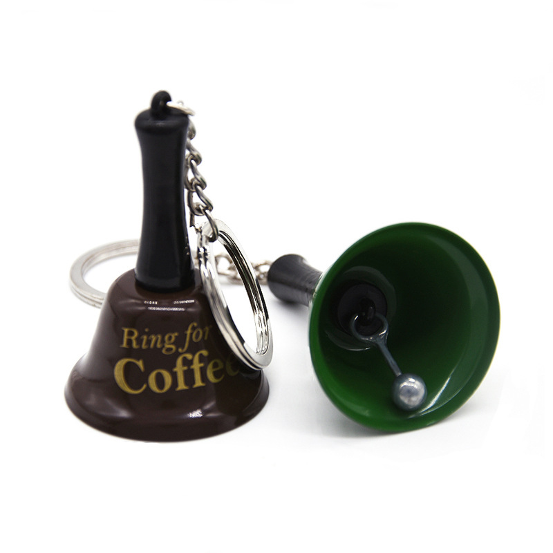 Metal Cowbell Noise Maker with Handle and Key Ring 7