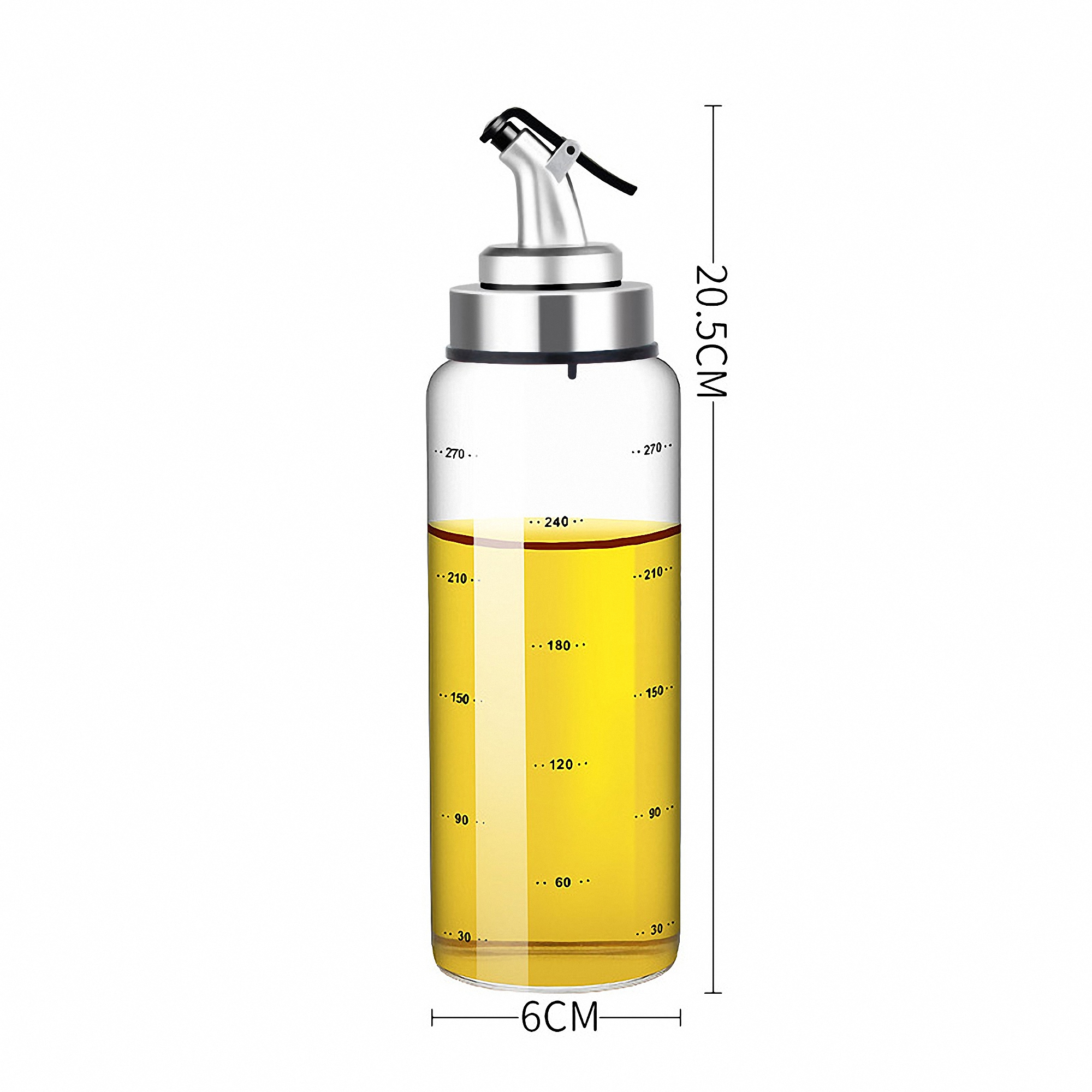 300mL Glass Oil and Vinegar Bottles 3