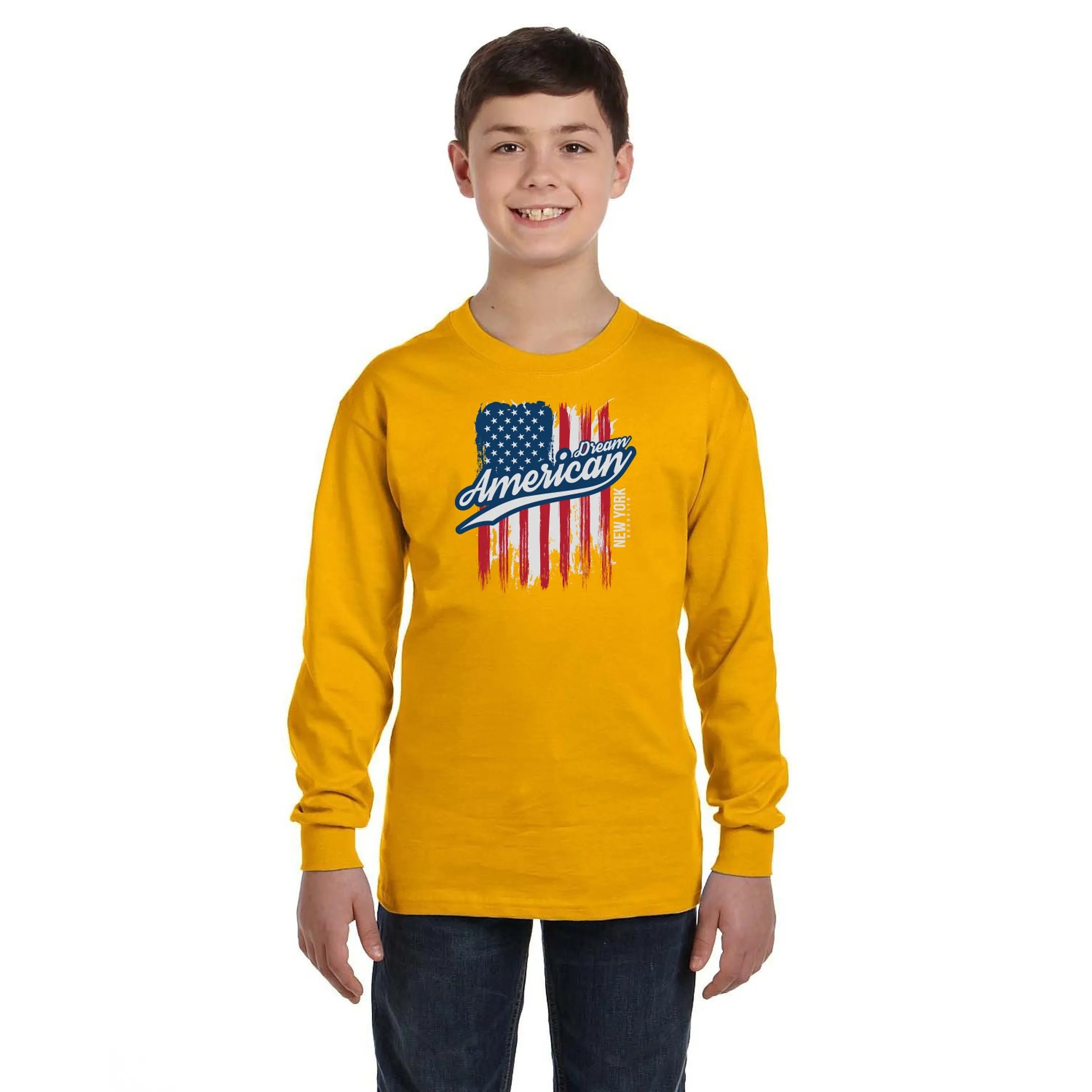 Gildan Heavy Cotton Youth Long Sleeve T-Shirt 18