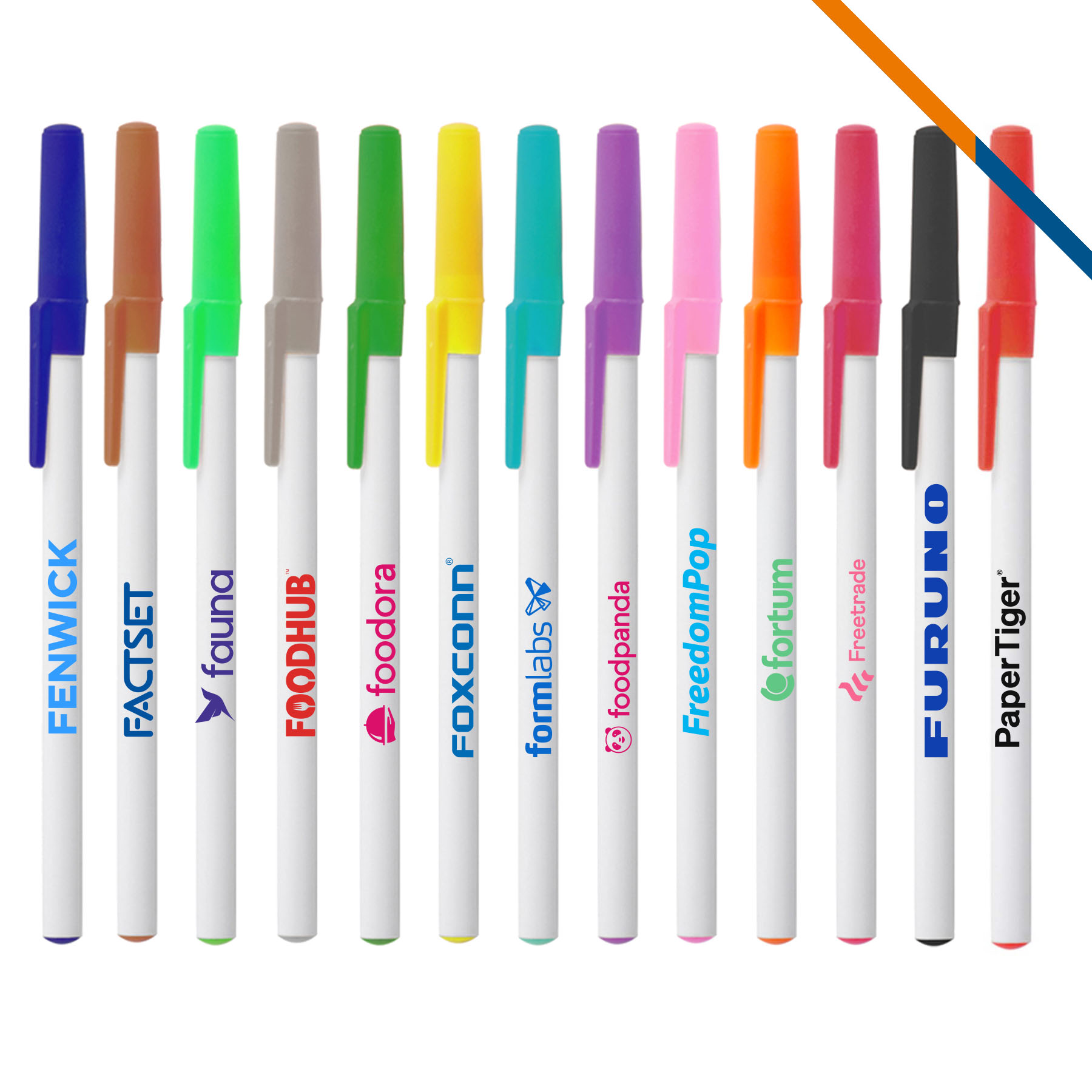 Kuricom Value Stick Ballpoint Pens 8