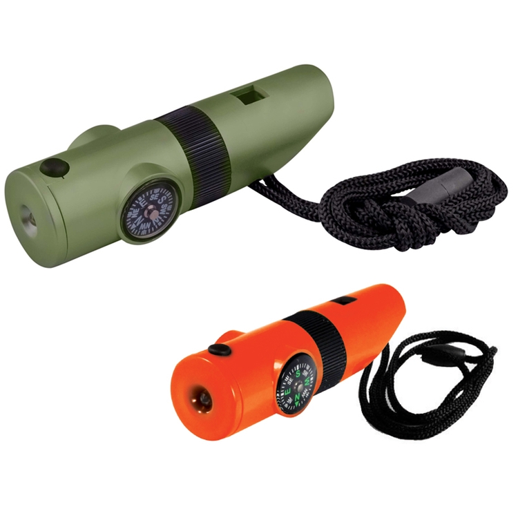 Survival Whistle with Compass 2