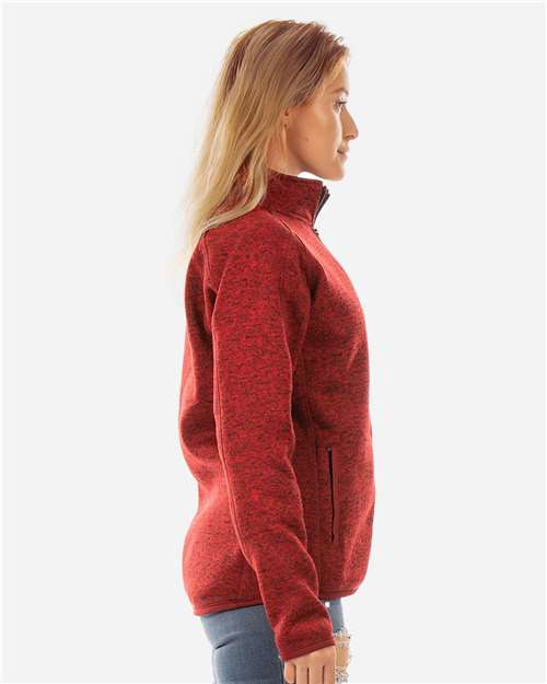 Women's Sweater Knit Jacket - 5901 2
