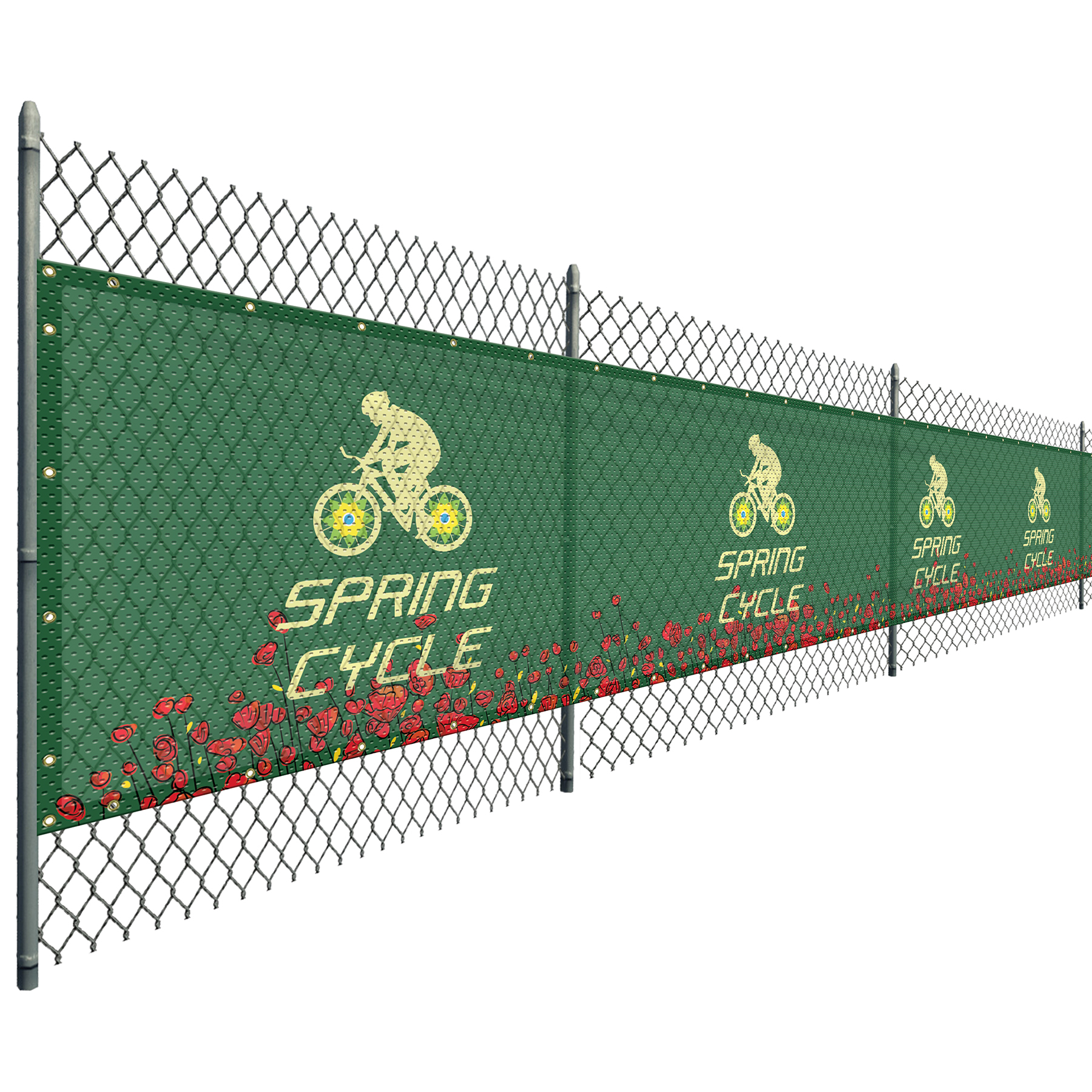 4' x 48' Polyester Mesh Banner 7