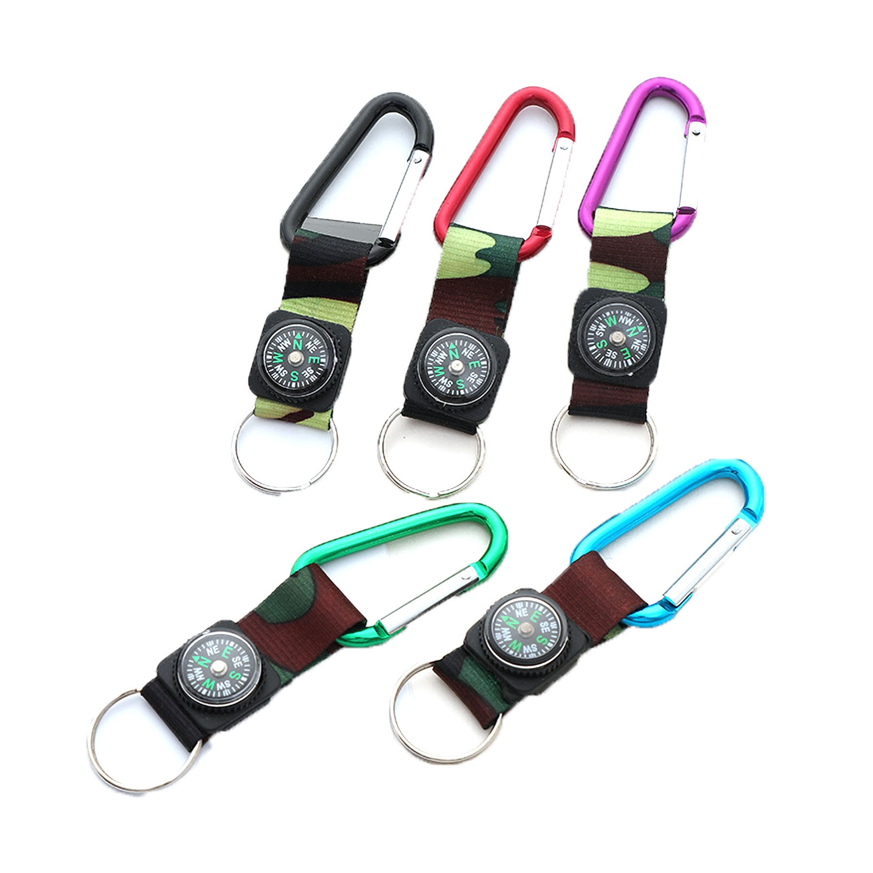 Mountaineering Carabiner With Compass 3