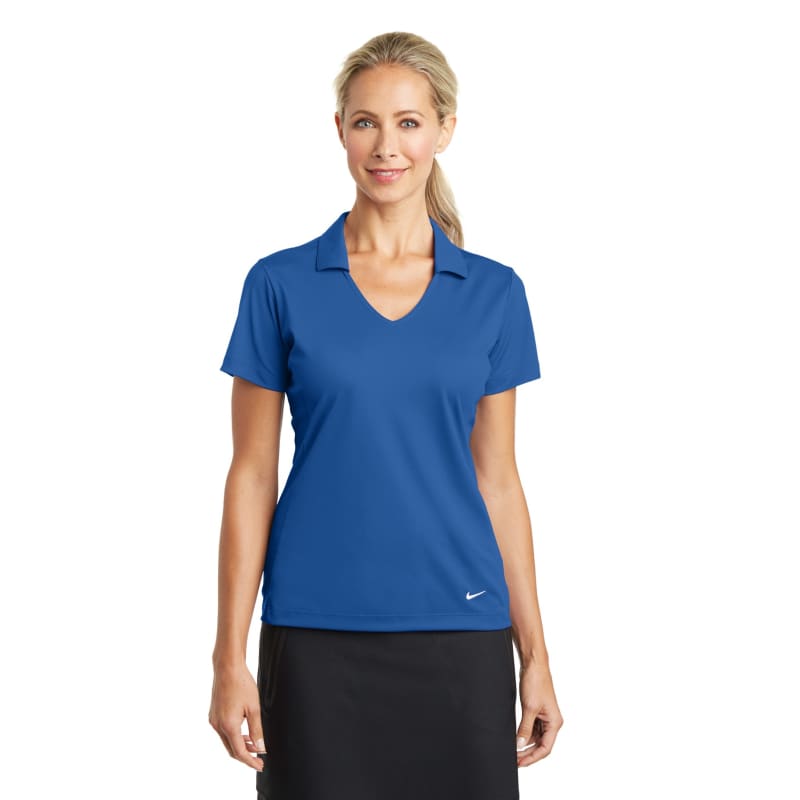 Nike Women's Dri-FIT Vertical Mesh Polo. 7