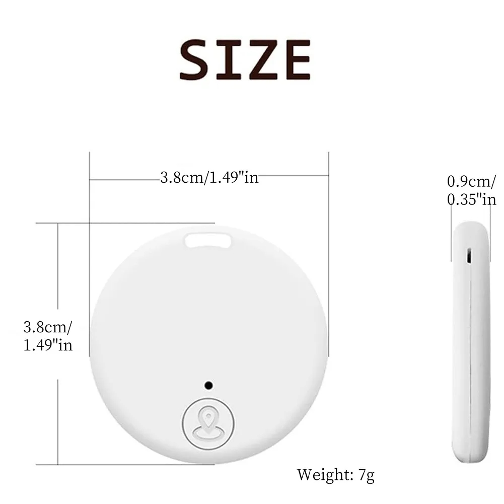 Smart Round Bluetooth Tracker 10