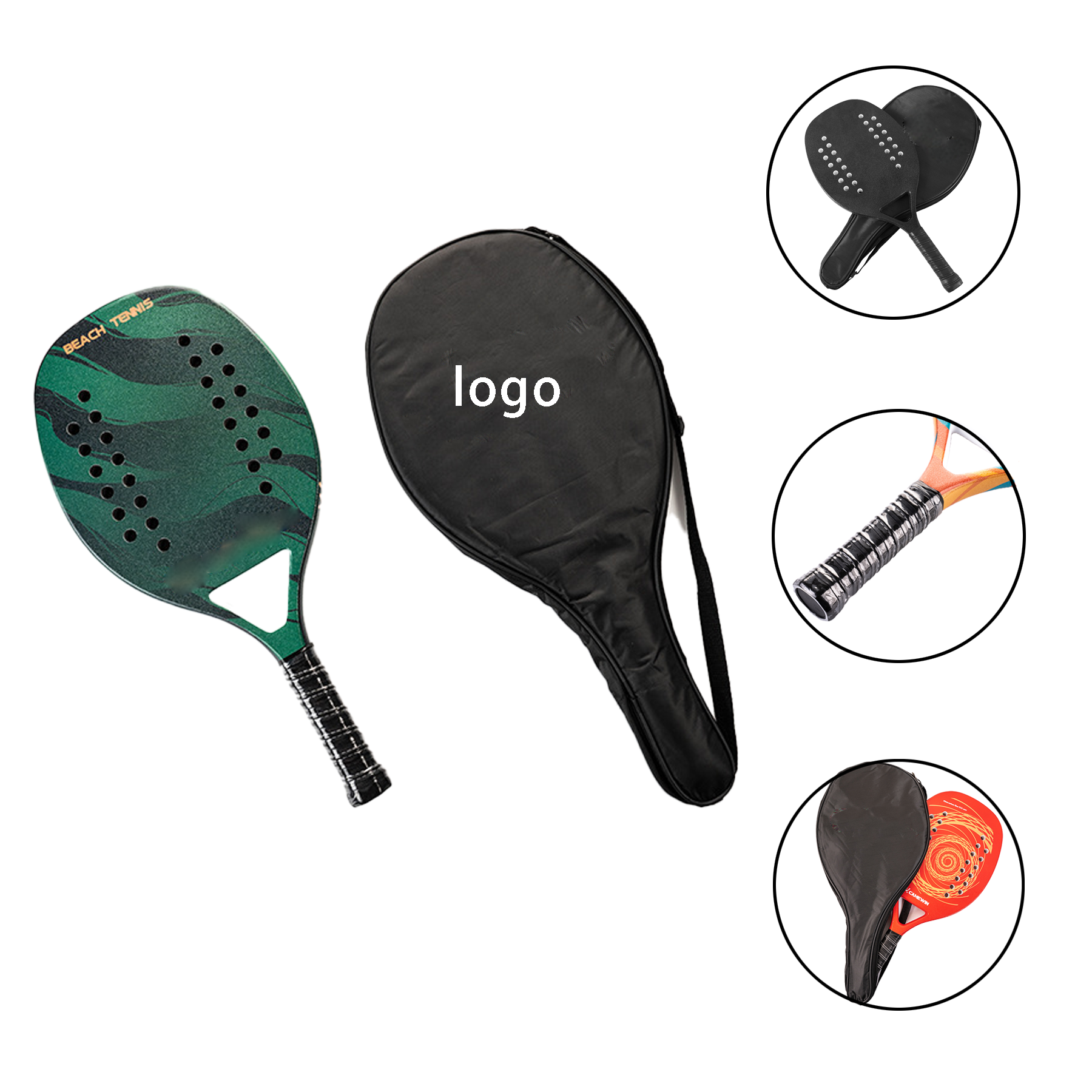 Pickleball Rackets with Carbon Fiber for Paddleball Game 2