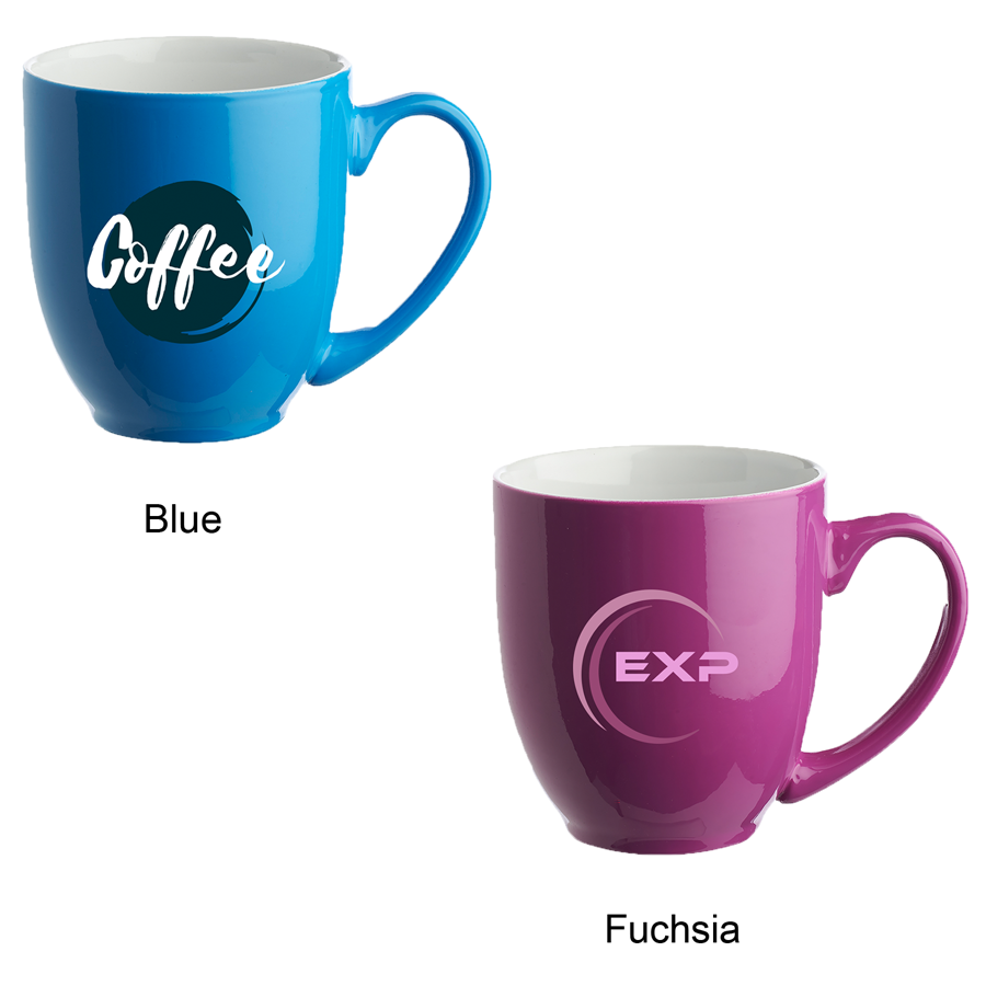 16 oz. Fluorescent Bistro Personalized Mug 4