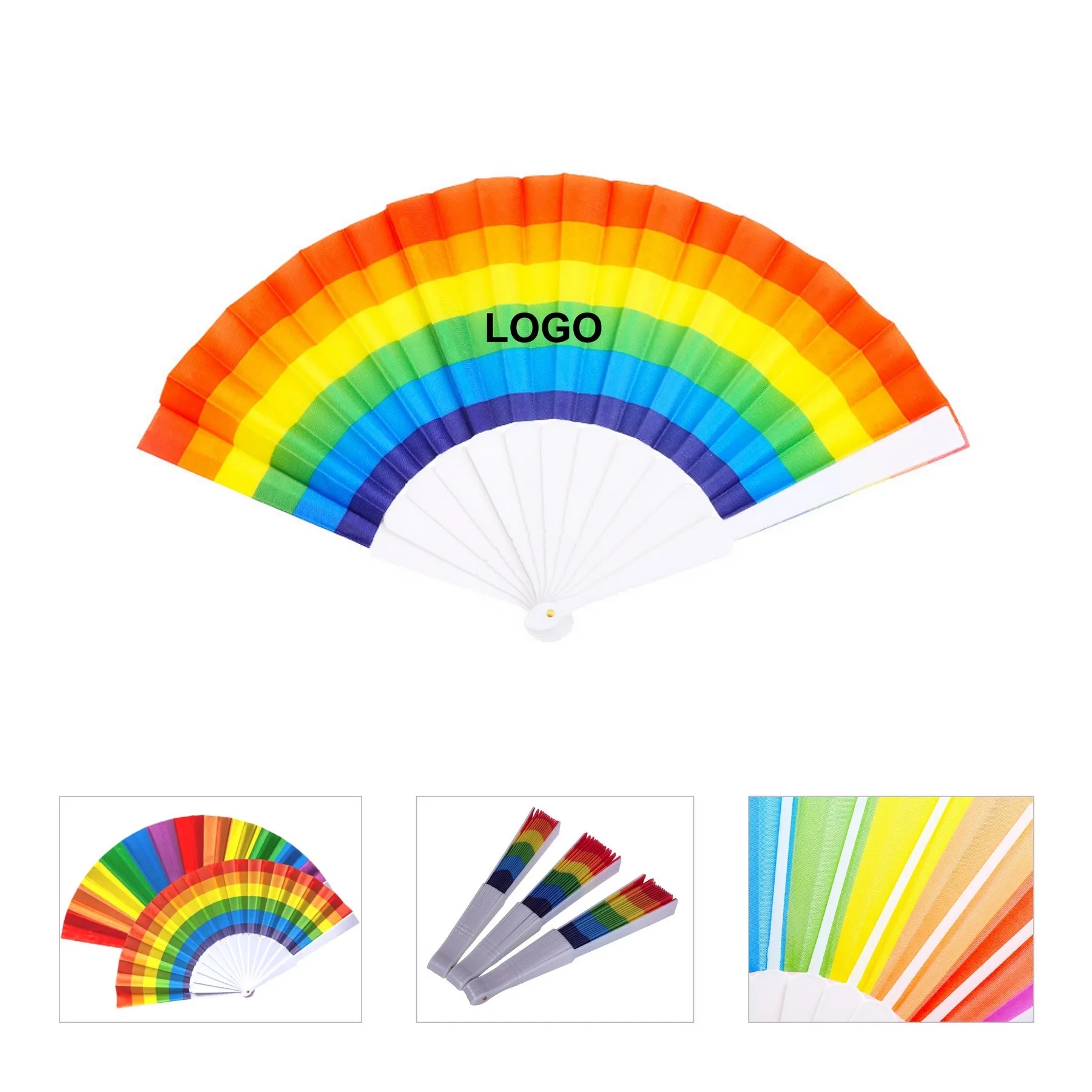 Fold Rainbow Fan 5