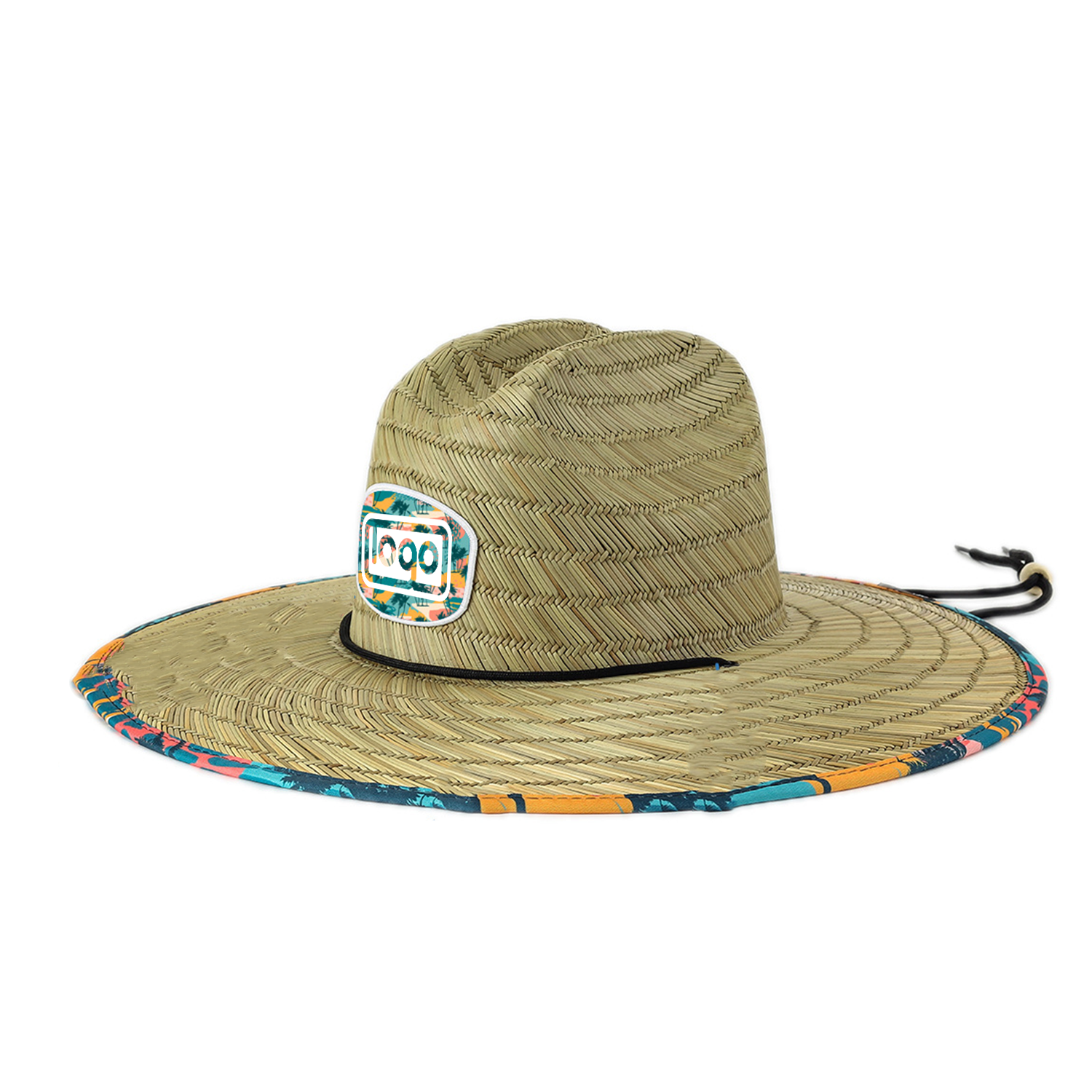 Mat Grass Panama Fabric Hat 2