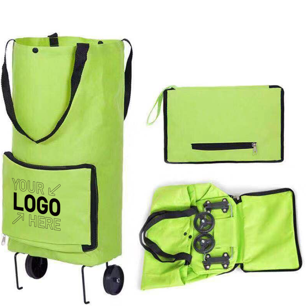 Tug pack folding portable shopping cart 1