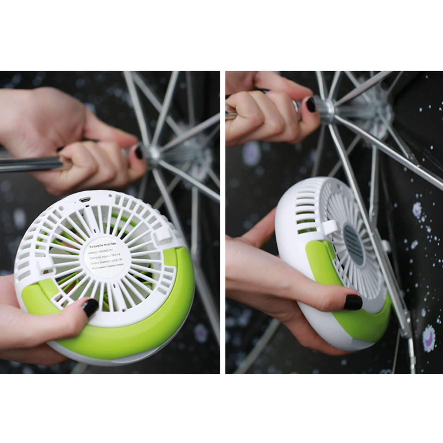 Usb Rechargeable Fan Handheld Mini 2