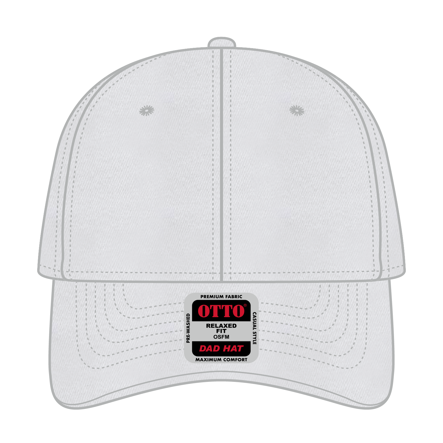 OTTO CAP® 6 Panel Low Profile Dad Hat 29