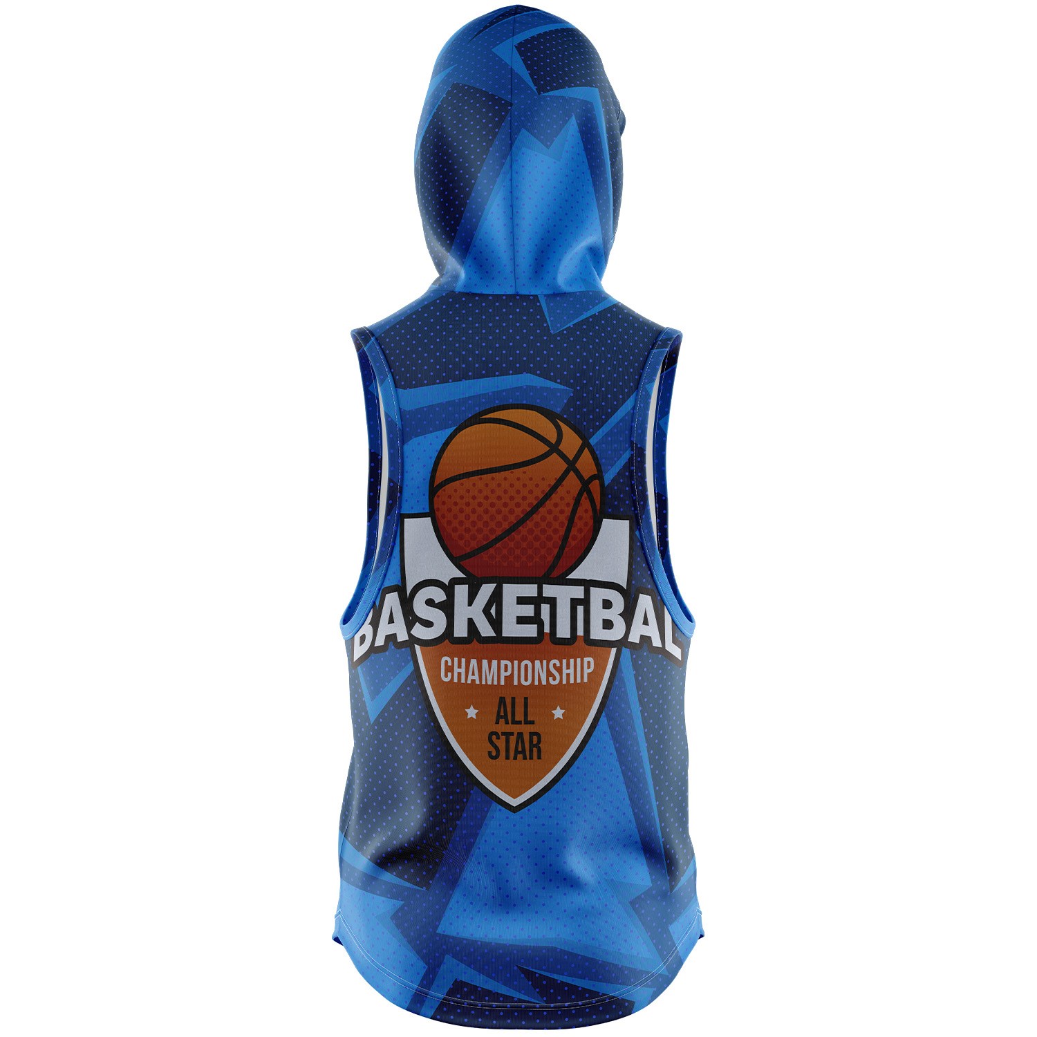 Youth 180 GSM Cotton Feel Soft Sleeveless Pullover Hoodie 1