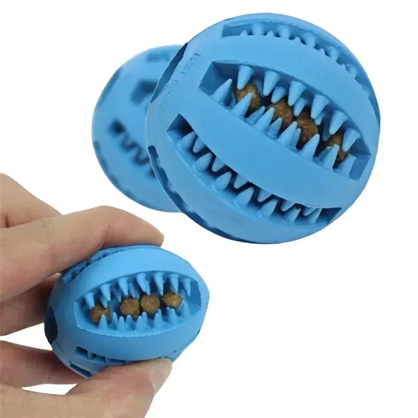 Interactive Dog Treat Dispensing Ball Toy 2