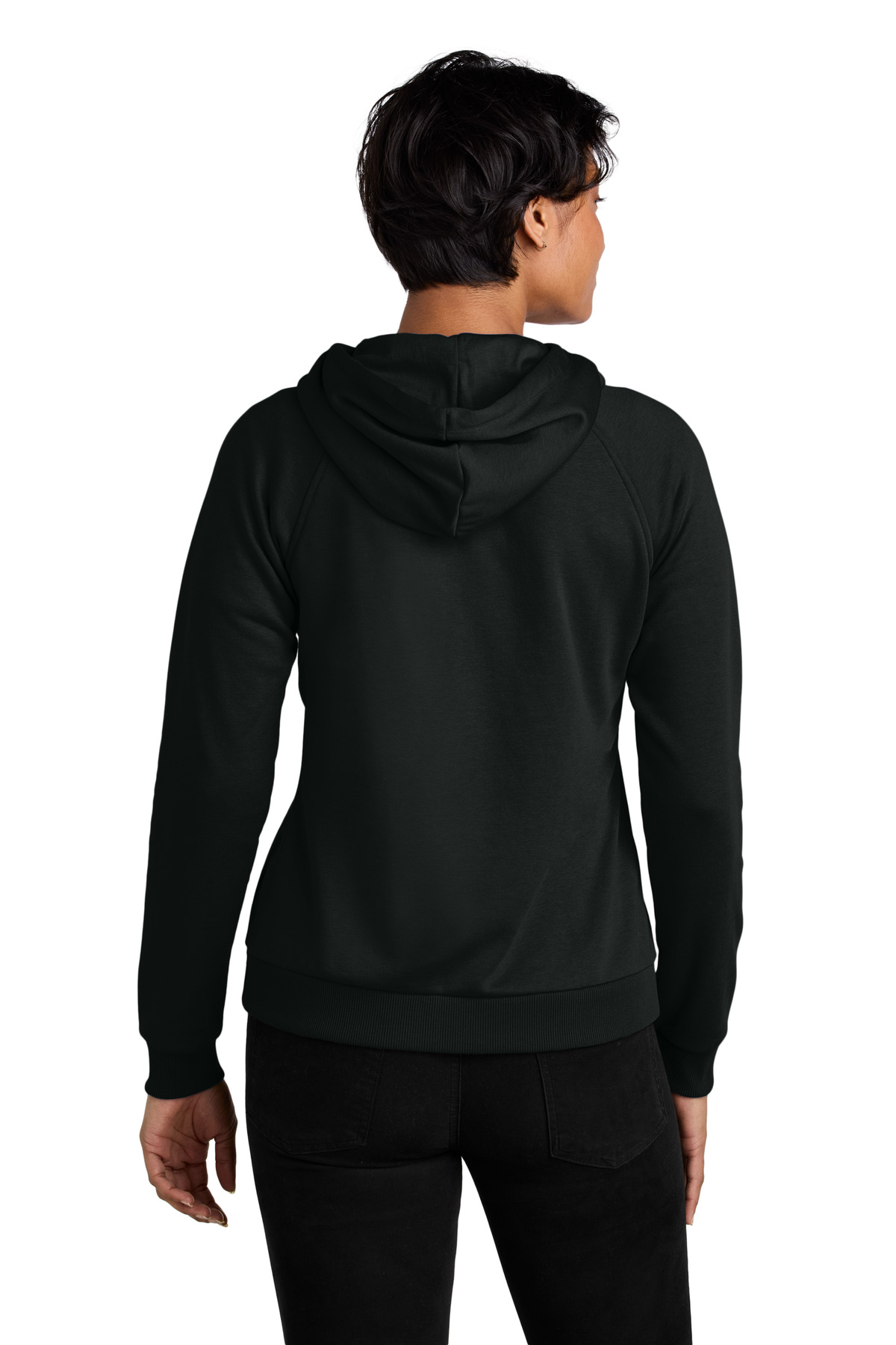 Allmade Women's Organic CVC Fleece Full-Zip Hoodie AL5003 35