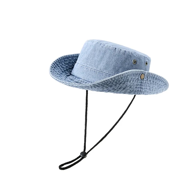Wide Brim Sun Bucket Hat 2