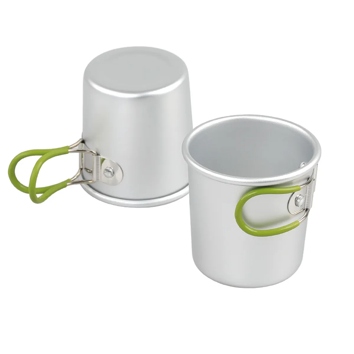 5 OZ. Portable Outdoor Camping Water Cup  Aluminum Beer Mug 1